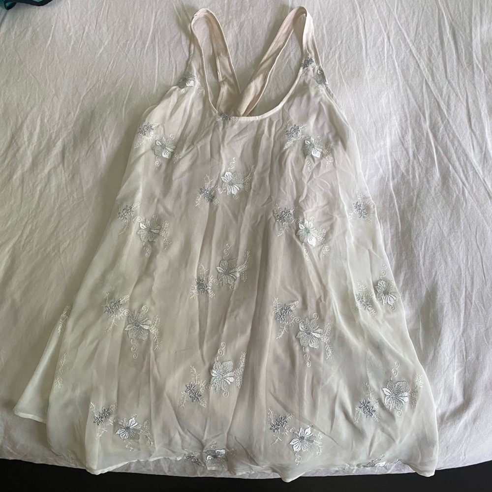 Off-white Show Me Your MuMu floral tank dress